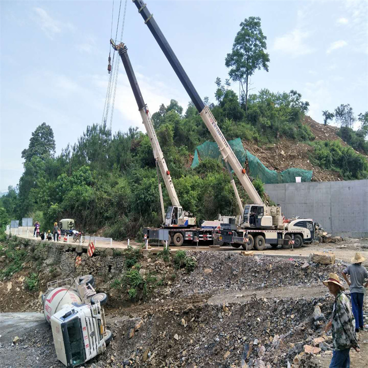 庆阳庆阳24小时应急道路救援吊装吊装现场实拍
